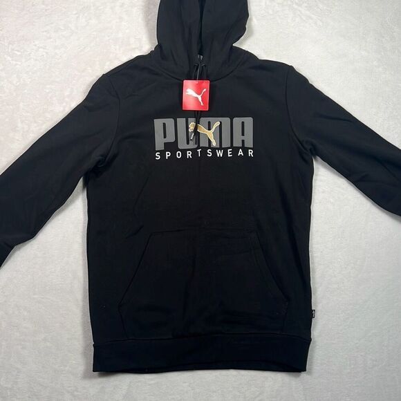 PUMA Sportswear Core Graphic casual sporty Hoodie Pullover NWT Men Small - Picture 1 of 6